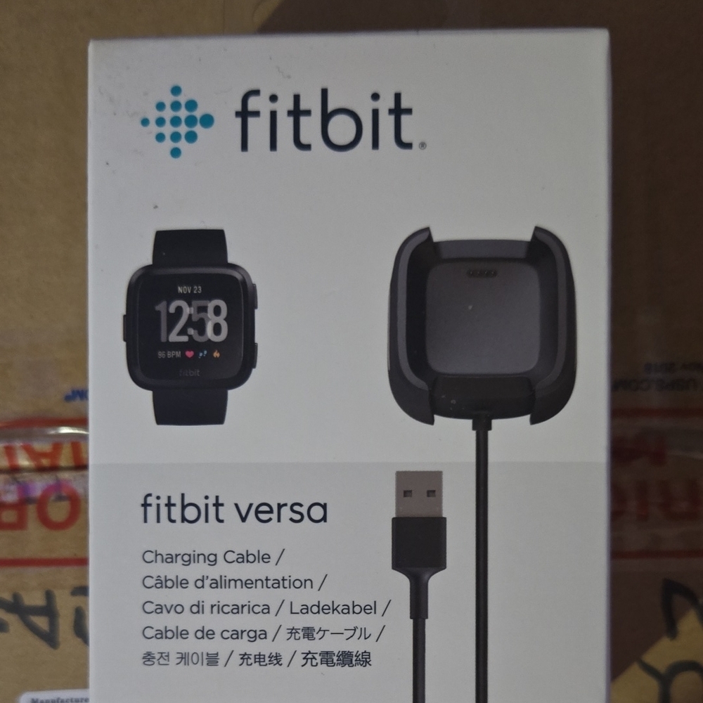 Fitbit Black Wearables Charger Sleek Design